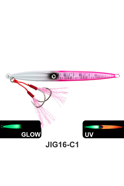 Choice 500 غرام J16- وردي TEASER J16 40-500 غرام طعم معدني غاطس Jigbiat للميا...