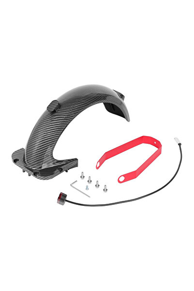 Choice Set H Carbon Fiber Front Rear Mudguard Kit For Ninebot Max G30 Electri...