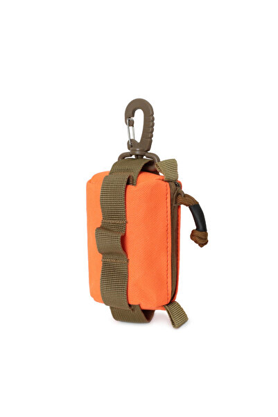 Choice ORANGE Tactical EDC Pouch Zipper Key Card Holder Pouch Coin Purses Org...