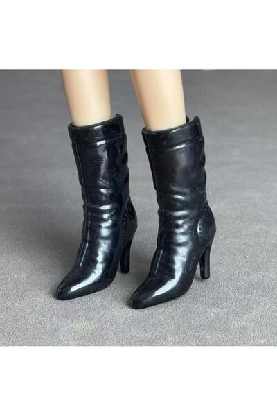 Choice أحذية دمى صغيرة الحجم (3 1/6) بكعب عالٍ، أحذية طويلة أنيقة لدمى 30 سم،...