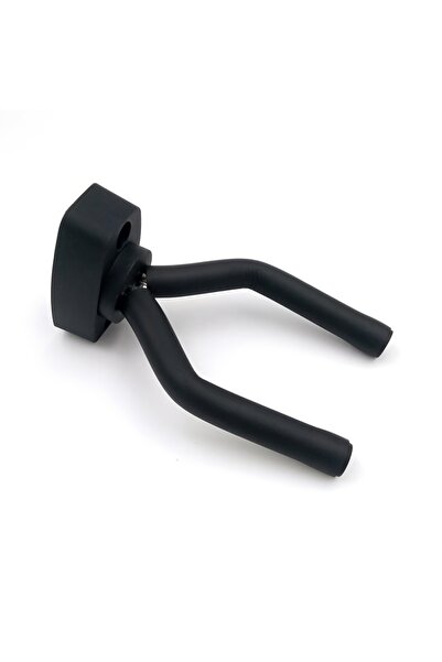 Choice black Stylish Black Guitar Wall Mount - Easy Installation Wall Organiz...