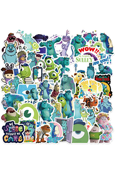 Choice 50PCS 50PCS Fun Cartoon Monsters Inc Graffiti Stickers Scrapbooking Co...
