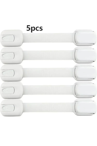 Choice 5 قطع من أقفال أمان الأطفال للأدراج والخزائن، وأحزمة أمان لاصقة لأدراج...