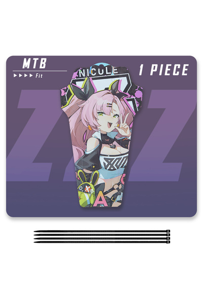 Choice BF NC Bike Fenders Front/Rear Tire Wheel Universal Mudguard Mtb Road B...