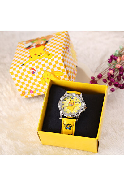 Choice علبة بيع بالتجزئة، ساعة بوكيمون بيكاتشو العصرية، ساعة تنكرية، إبداعية ...