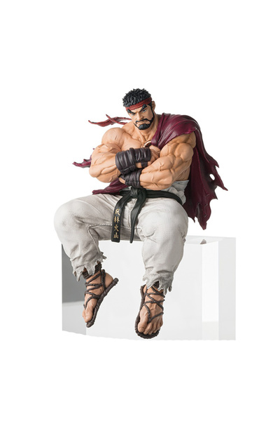 Choice1 مجسم ريو من لعبة ستريت فايتر 6 من بانداي، بطول 14 سم، بدون صندوق.