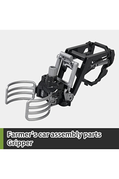 Choice جرار بمشبك تحكم عن بعد، شاحنة زراعية، سيارة مقطورة، محاكاة زراعية 2.4 ...