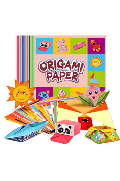 Choice مجموعة أدوات أوريغامي إبداعية لأسلوب الحياة، تتضمن 54 ورقة أوريغامي مز...