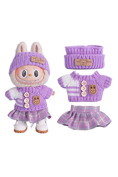 Choice not include dolls NW591-YS-05 6.7inch labubu Clothing Accessories Set ...