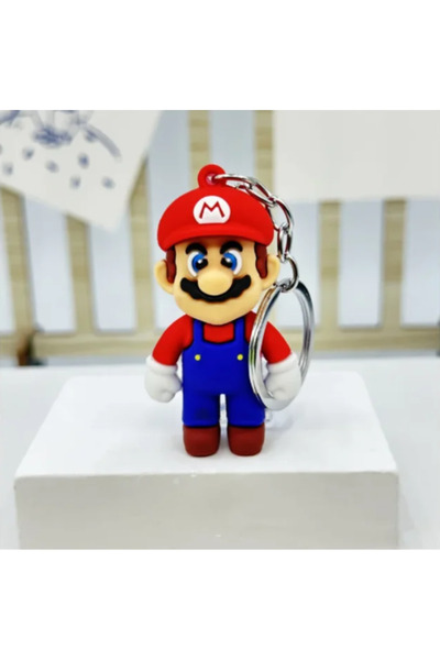 BANDAI N سوبر ماريو سلسلة المفاتيح ماريو بروس لويجي تود يوشي باوزر نموذج لجسم...
