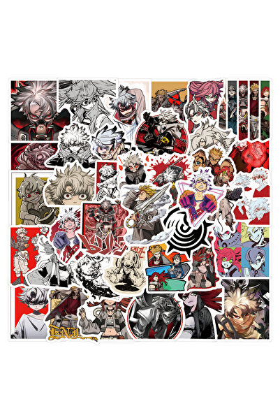 BANDAI 10 قطع/10/30/60 قطعة ملصقات أنمي غاشياكوتا لوثر، ملصقات كرتونية للأطفا...