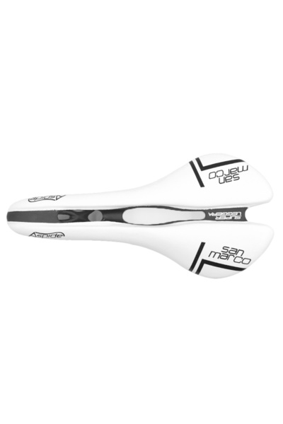 Choice White-Black 1 San Marco Aspide Carbon Road Bike Saddle Men Women Bicyc...