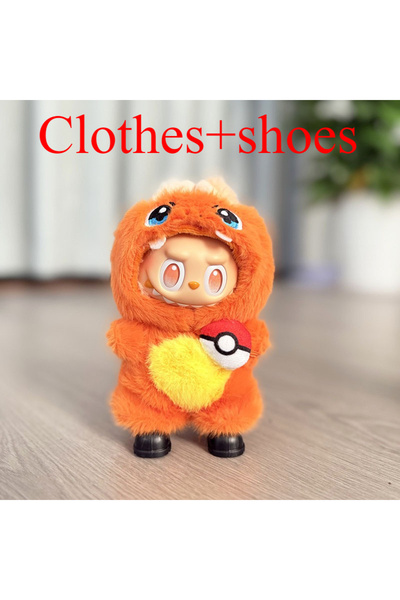 Choice لا دمية، لا دمية، أحذية B، 4 أنماط لملابس لابوبو، طقم بوكيمون بيكاتشو،...