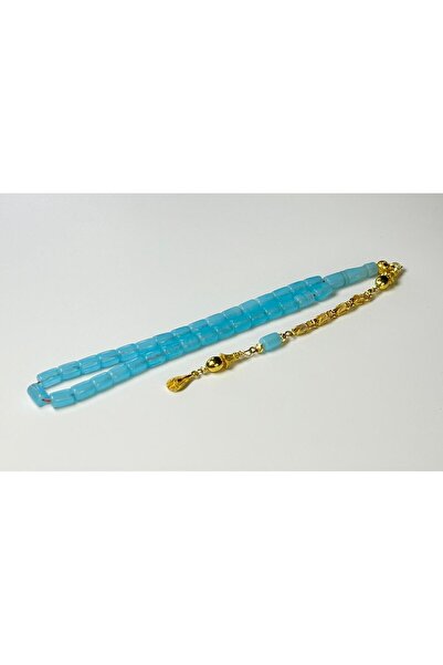 Tetik Tesbihçilik Uçak Camı Tesbih Usta işçilikli Kesme model Bilek boy Gold ...