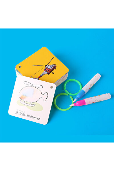 Choice No box Traffic New Montessori Reusable Magic Water Drawing Book for Ki...