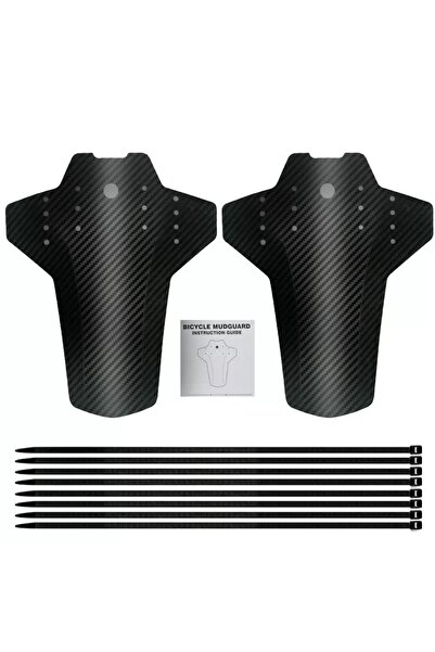 Choice nologo2pcs 2pcs Adjustable MTB Mudguards Front Rear Fenders for 26/27....