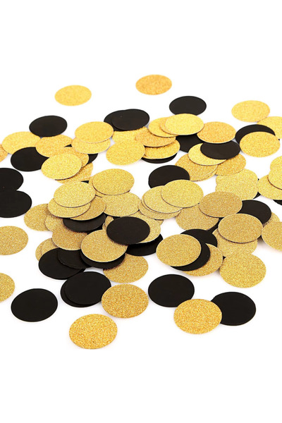 Choice نمط 1 دوائر قصاصات لامعة لتزيين حفلات الزفاف وتزيين الطاولات، قطرها 1....