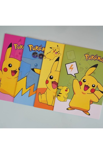 Miniso 8pc Random Random Ship Random Pokemon Pikachu Design Notebook 16 Pages...