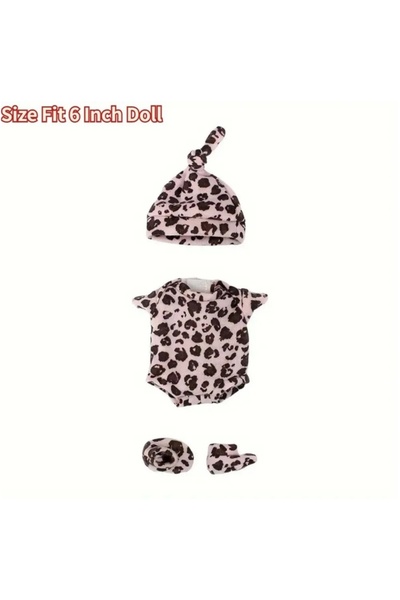 Choice نمط B، 4 أنماط ملابس للدمى، مناسبة لدمى السيليكون ريبورن مقاس 6 بوصات،...