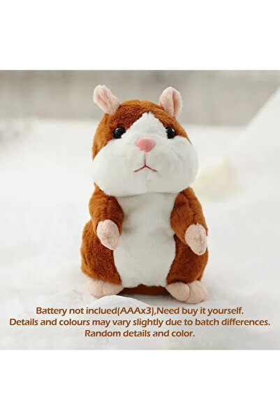 Choice هامستر قهوة MIin هامستر يتعلم تقليد الكلام، لعبة حيوانية قطيفة مضحكة، ...