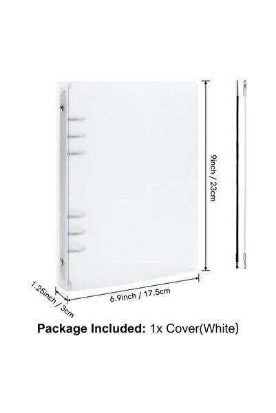 Choice 1x White Cover Multipurpose A5 Die Storage Book Binder Die and Stamp S...