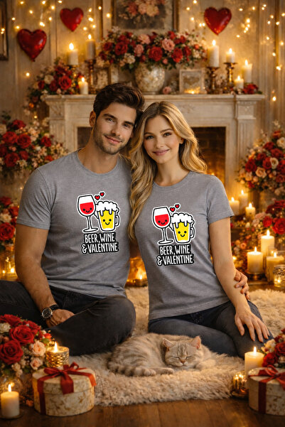 MVRDAR Tricou unisex 100% Bumbac personalizat Colectia Valentineâ€™s Day, Dra...