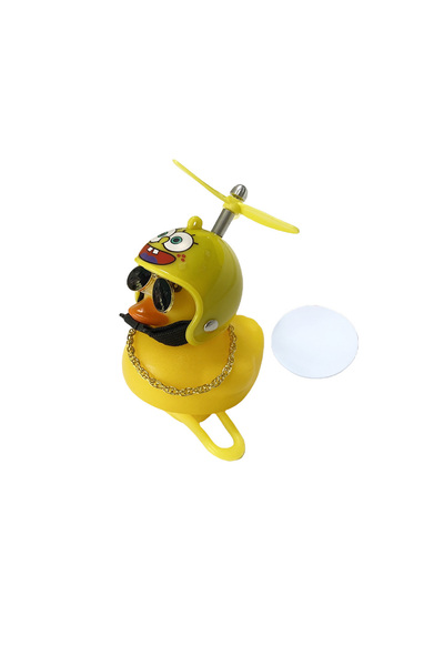 Choice M07 Broken Wind Duck Bike Motorcycle Car Ornaments Yellow Duck Car Das...