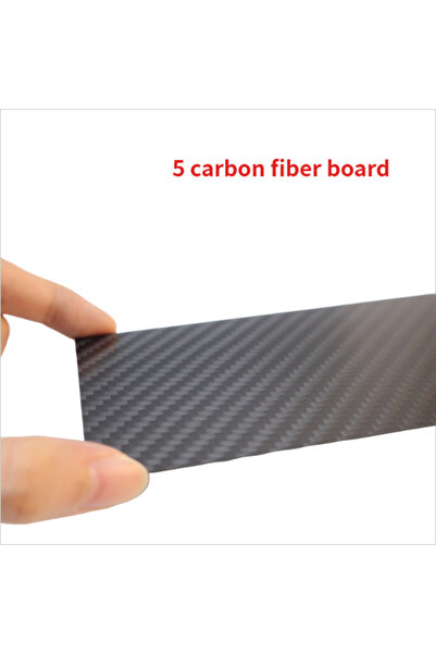 Choice لوح من ألياف الكربون الحقيقية، جديد تمامًا، قطعة واحدة، 125 مم × 75 مم...