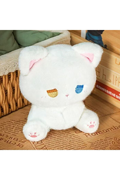 Choice دمية قطة ناعمة مقاس 15 سم، دمية دب إيمو لطيفة محشوة، دمية كاواي رائعة ...