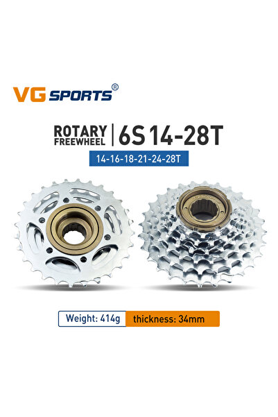 Choice 6s 14-28T type a 1pc VG Sports Bike Sprocket 5/6/7/8/9/10/11 Speed Thr...