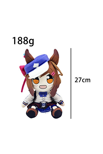 Choice لعبة قطيفة كاواي أوما موسومي من أنمي بريتي ديربي، منتجات شخصية رايس شا...