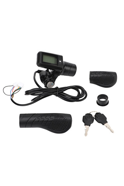 Choice لوحة عرض LCD سوداء 805، مجموعة مقبض دواسة الوقود للدراجات الكهربائية و...