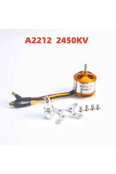 Choice A2212 KV2450 A2212 Brushless Outrunner Motor for RC Aircraft Plane Mul...
