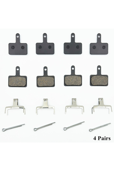 Choice 4Pairs Semi-Metal 2/4/12Pairs Bicycle Disc Brake Pads Resin / Semi-Met...