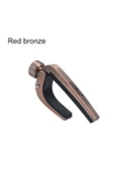 Choice1 كابو جيتار أليس برونزي أحمر قابل للتعديل، مصنوع من المعدن الدوار، مثا...