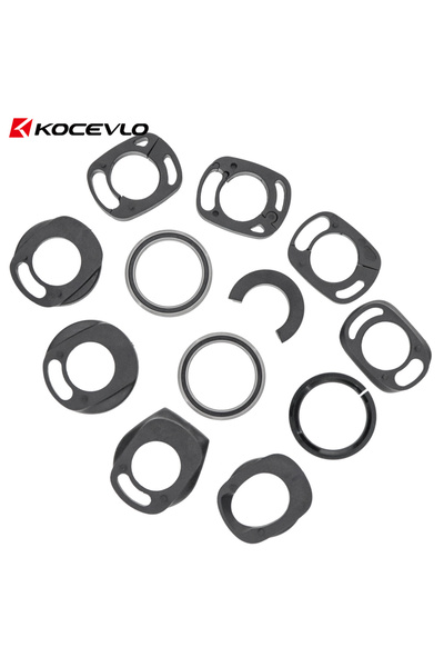 Choice طقم واحد من سماعة رأس Kocevlo للدراجات الهوائية، مع نظام توجيه كابلات ...