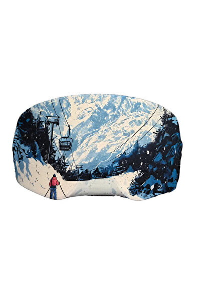 Choice غطاء واقي لنظارات التزلج، مناسب للتزلج على الألواح الفردية والمزدوجة، ...