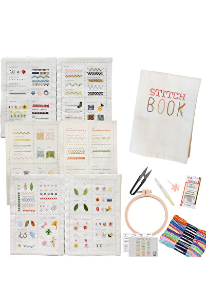 Choice3 A3 Sewing Books For Beginners Creative Embroidery Stitches Book Adult...