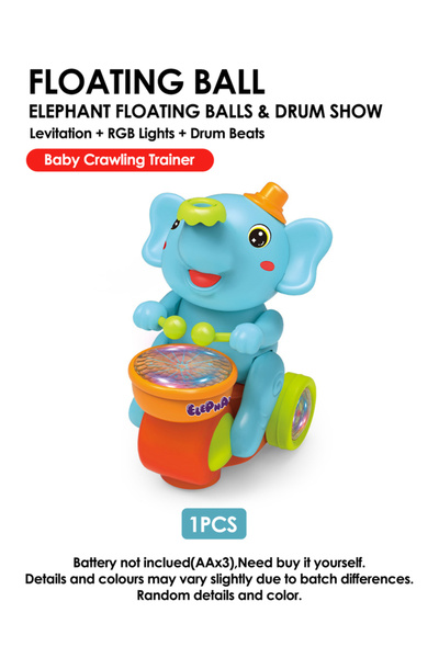 Choice سيارة الفيل الأزرق، قطعة واحدة، لعبة فيل مضحكة، لعبة حيوانات أليفة إلك...