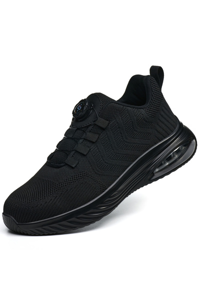 choice2 38 2509black Men's Safety Shoes Anti-impact Lightweight Breathable Pl...