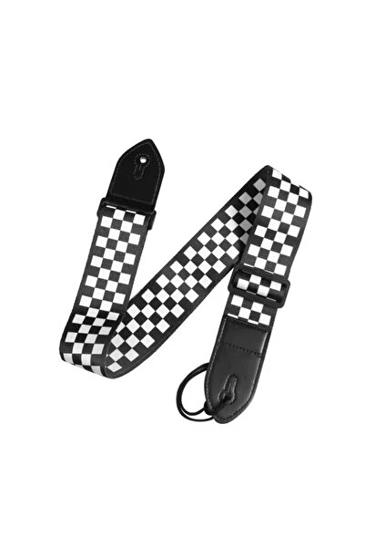 Choice3 Black and white Fashion Retro Ethnic Style Guitar Strap Adjustable Le...