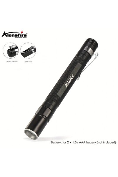 Choice مصباح يدوي صغير محمول مزود بإضاءة LED بقوة 3 واط من نوع AAA MN23 XPE م...