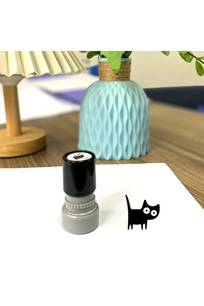 Choice النمط 2، قطعة واحدة، 4 أنماط، طوابع كرتونية لطيفة، طابع قطة سوداء صغير...