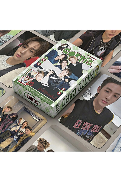 Choice مجموعة بطاقات صور فرقة الفتيان الكورية CORTIS المكونة من 50 قطعة - مار...