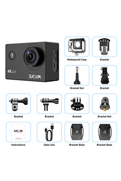 Choice SJ4000 Air Bundle SJCAM SJ4000 Air 4K Action Camera Cycling Monitoring...