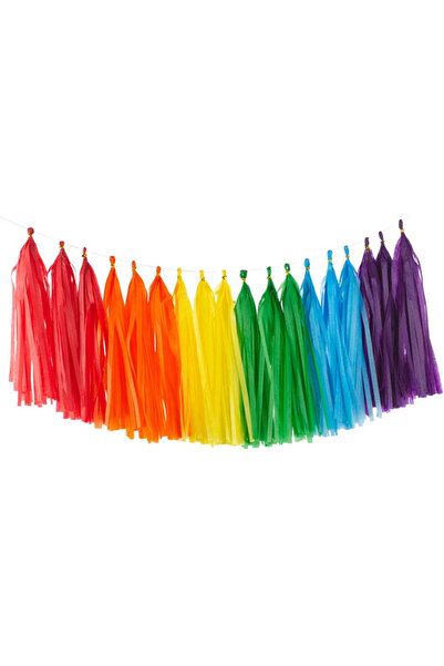 Choice مجموعة متعددة الألوان (18 قطعة) - شرابات حفلات عيد ميلاد بألوان قوس قز...