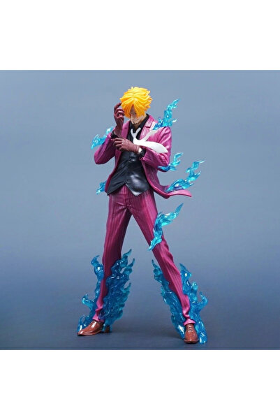 BANDAI مجسم سانجي من سلسلة أنمي ون بيس، بطول 24 سم/9.45 بوصة، مصنوع من مادة P...