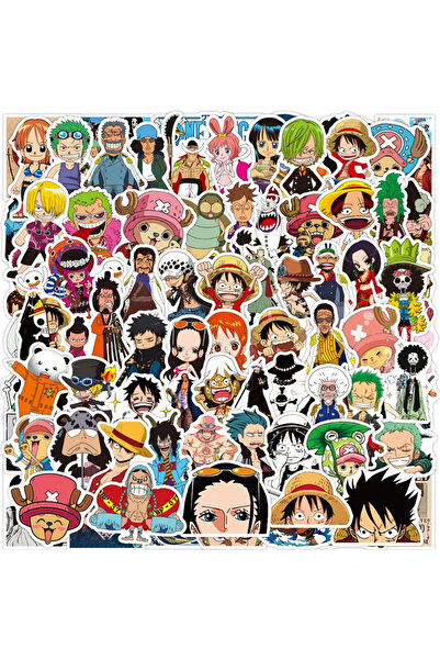 Choice22 بانداي، 100 قطعة (50/100 قطعة) - ملصقات أنمي ون بيس اليابانية - ملصق...