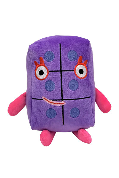 Choice ستة دمى كرتونية جديدة محشوة على شكل أرقام، ألعاب تعليمية محشوة من أفلا...