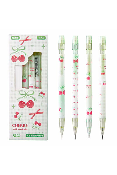 Choice B 4 قطع أقلام رصاص ميكانيكية 0.5 مم مع ممحاة كتابة سلسة قابلة للمسح قل...